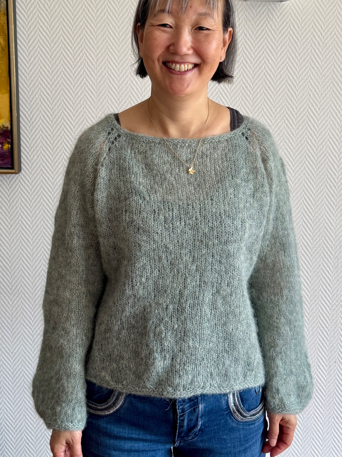 Super enkel og let bluse